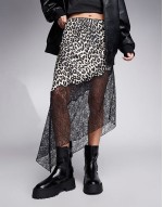 chunky biker boot in black