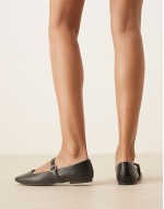 Lottie mary jane ballets in black