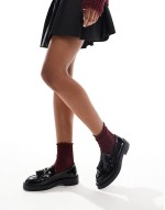 Lawton tassel loafers in black